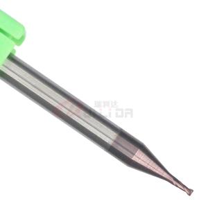 1mm 1/25" 1/8" 1/16" 2 Flute End Mill Stainless Steel Tungsten Carbide Milling