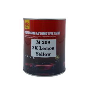 M209 2K Lemon Yellow Greenish Tone Mixing Base Colorant Professional Automotive