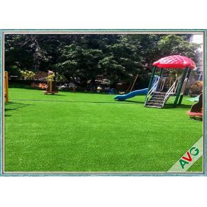 HIGH Elasticity Outdoor Artificial Grass Field Green Monofil PE + Curled PPE