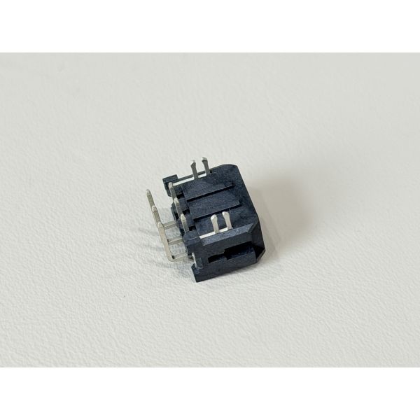 Micro Fit 3.0 2x3 Pin Header Connector, 3.00mm Pitch Side Entry PCB Power Signal Interface for Automotive Electronics, Industrial Control, Server