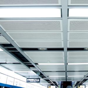 China 0.5mm To 4.0mm Perforated Metal Sheet Aluminum Panel For Suspension Ceiling Or Curtain Wall Decoration on sale