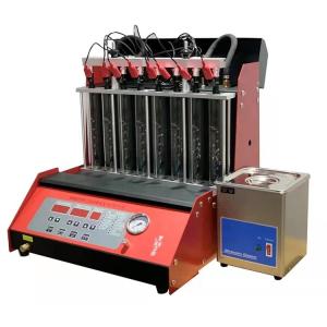 6 Cylinders Injector Tester And Cleaner With 600sec Injection Time And 250W