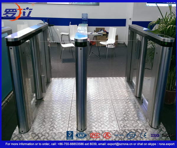 Entry Control Speed Gate Turnstile Luxury Speed Stainless Steel Barrier Gate