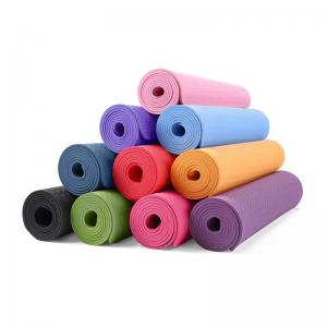 Cheap 183*61*0.6cm Exercise Yoga Mat EVA Material Foam Yoga Mat Eco Friendly for sale
