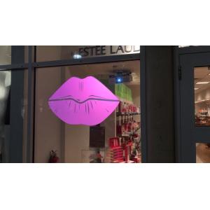 High Contrast Self Adhesive Projection Film 100um 3D Holographic Transparent