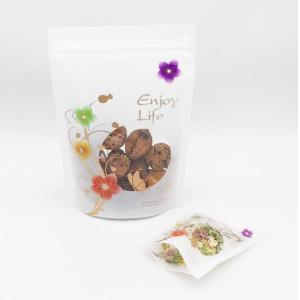 Custom Printed Recyclable Packaging Bags Tear Notch Heat Sealable For Snake