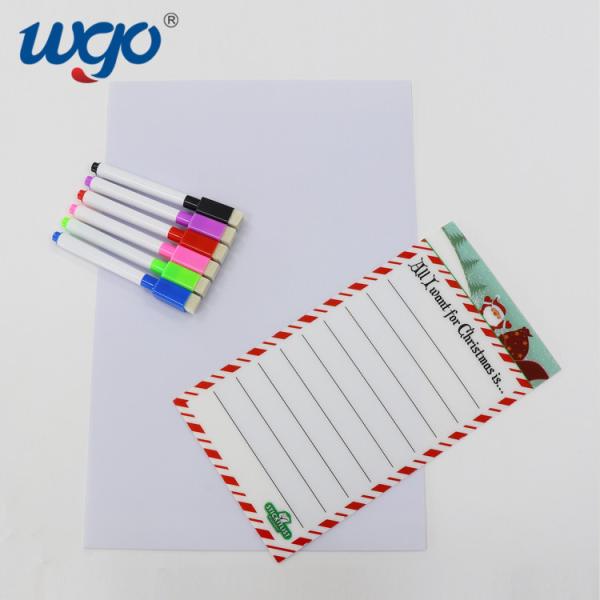 Quality Wall Self Adhesive Christmas Dry Erase Calendar Removed Without Residue wholesale