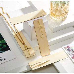 Customize Wood Blank Bookmarks DIY Wooden Craft Bookmark Unfinished Wood Hanging
