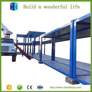 china low cost modern steel frame container house prefab house prefabricated