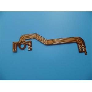 Heavy Copper board 2 oz Double-sided flexible PCBs with 0.3mm thick Polyimide