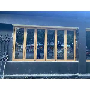 DERCHI Bifold Windows with 2 Square Meters Minimum Order and Customization