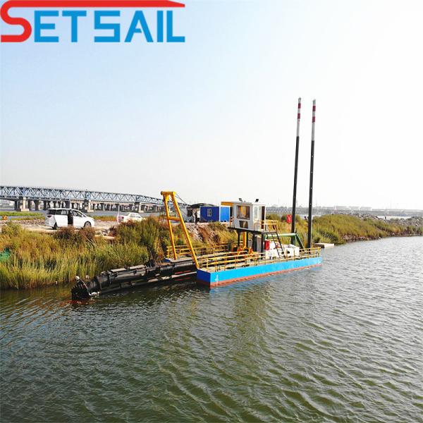Diesel Engine Underwater Sand Pump Cutter Suction Mud Dredger