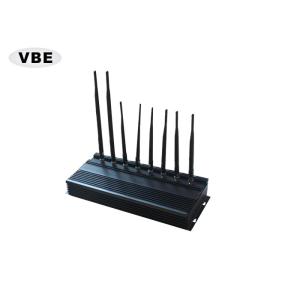 8 Bands 16W 2G 3G 4G 5G WIFI Cellphone Jammer , Wifi Device Blocker For