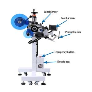 Flat Side Labeling Head Assembly Line Labeling Machine for No Limit Range of