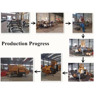 Portable C3 8mpa Trailer Mounted 85L Concrete Mixing Pump