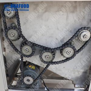 Low Noise Tomato 1000kg/H Vegetable Washing Machine