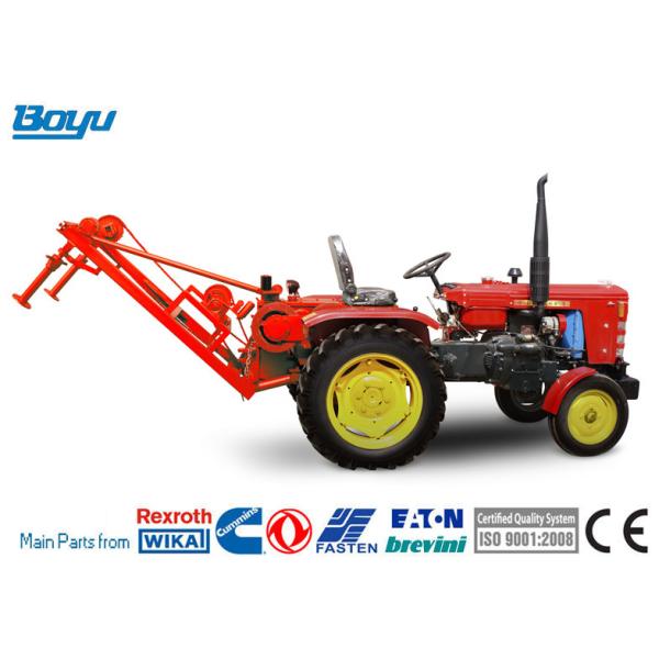Quality Red Transmission Line Stringing Equipment Self - Propelled Mechanical Puller wholesale