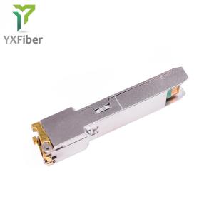 Copper Port 100m RJ45 Optical Fiber SFP Transceiver Module