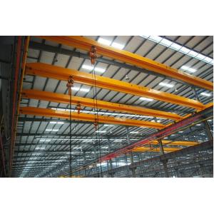 Motorized Box type Single Beam Overhead Crane 2 Ton With Electric Chain Hoist