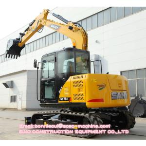 SY75C Mini 8 Ton 0.28m3 Hydraulic Crawler Excavator
