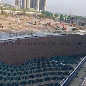 Plastic Geocell for Driveway and Slope Protection in Hotel Parking Construction