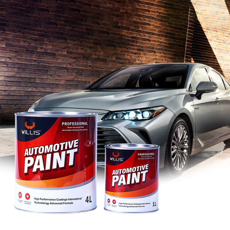 Red 2K Solid Paint With 1L 4L 20L Sizes And 2 Years Shelf Life For Automotive