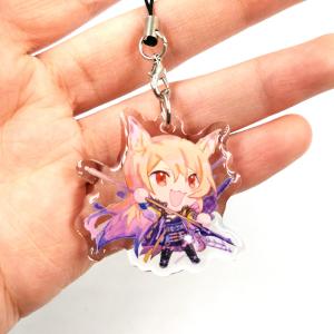 Custom Translucent Acrylic Anime Double Sided Different Printing Charms,Shaped