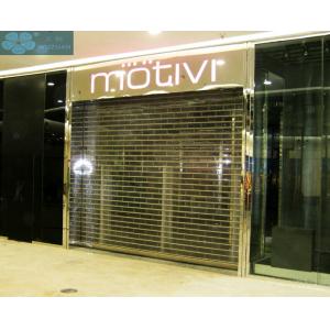 1.8mm Sturdy Polycarbonate Slat Clear View Roller Shutters