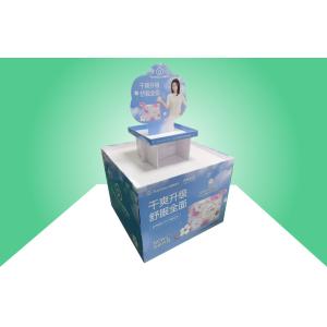All Round Show Cardboard Pallet Display Recyclable For Promoting Sanitary Pad