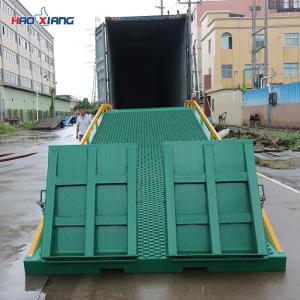 Mobile Dock Ramp 10 Tons 12 Tons Loading Dock Hydraulic Ramp
