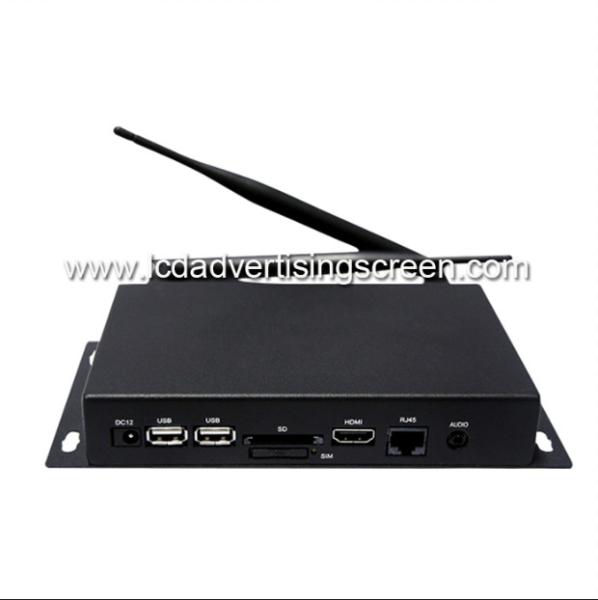 Quality Advertisement Media Player Box Android System USB Port Network Remote Control Software wholesale