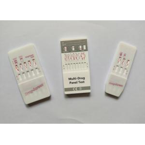 China Drug Abuse Test Kit 4 Panel Urine Drug Test 4 Mm Strip Inside High Accuracy on sale