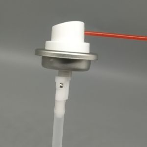 All-Position 360° Aerosol Valve for Consistent Spray Output