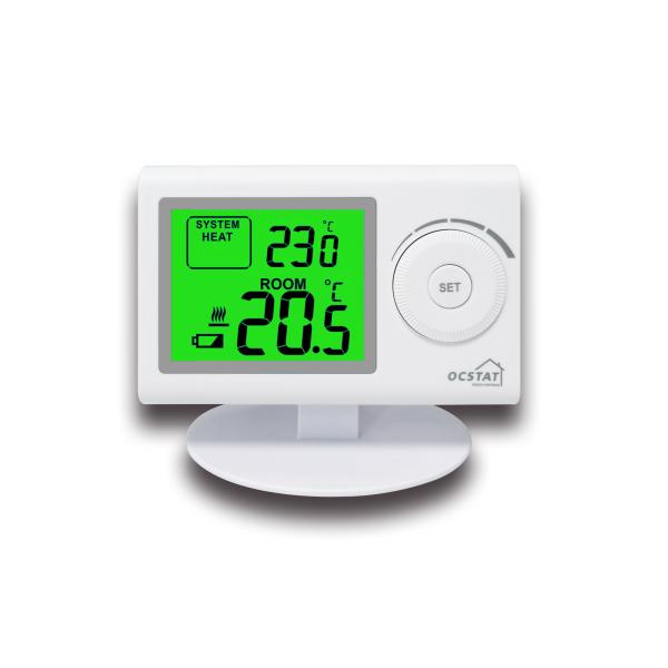 Quality Transmitter / Receiver Wireless Heating Thermostat Cooling Non Programmable wholesale