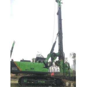 Diameter 1300 / 1500mm Hydraulic Piling Rig Tysim KR125A Clay Geology Hole Time