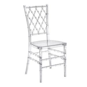 Crystal Ice Stacking Chiavari Chair For Wedding Banquet Event