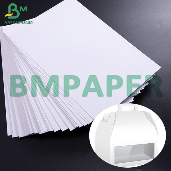 215g 230g Food Grade C1S SBS Solid Paper Card With One Side Coated 30*40inch
