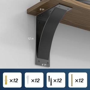 Nonstandard Support for Shelving L Brackets Heavy Duty Countertop Support