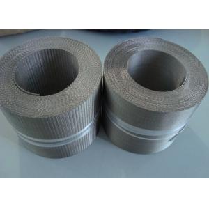 152*24 316L Stainless Steel Wire Mesh Roll / Plain Dutch Weave Mesh 1M Width