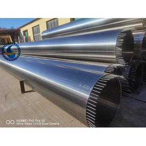 Cheap 8-5/8&quot; 100 Bar Johnson V Wire Screen Pipe Stainless Steel 304 for sale