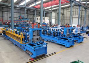 China Automatic Panel Roll Forming Machine Interchangeable  Purlin Roll Former on sale