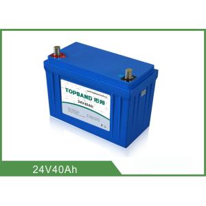 Safety 24V 40Ah Medical Equipment Battery Backup Nano LiFePO4 Material