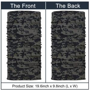 Half Face Breathable Protective Reusable Rave Face Bandana