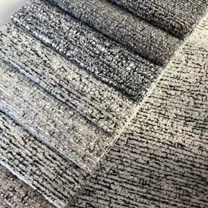 Yarn Dyed Chenille Sofa Fabric 100% Polyester Chenille For Decoration