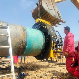 Advanced Hydraulic Pipe Cutting and Beveling Equipment for Automatic Pipeline