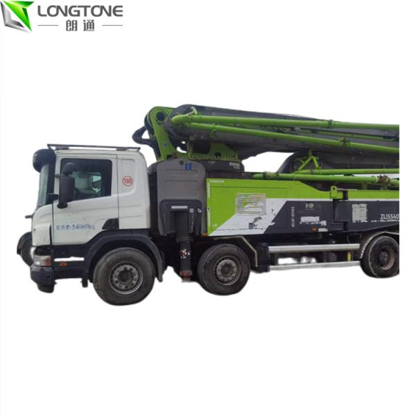 Second Hand 4 Axle Truck Concrete Pump 49m 49X-6RZ High Operating Efficiency