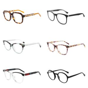 Cheap Customized Acetate Eyewear Frame Men Women Optical Geometric for sale