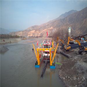 Cummins 100kw-2000kw Auxiliary Engine Powered Cutter Suction Dredger for Europe