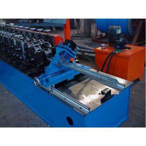 Drywall Metal Stud And Track Roll Forming Machinery 5.5Kw For Building 8-15m/Min