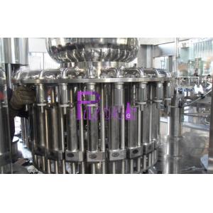 Plastic Bottle Fresh Juice Filling Machine PLC Control With Touch Screen